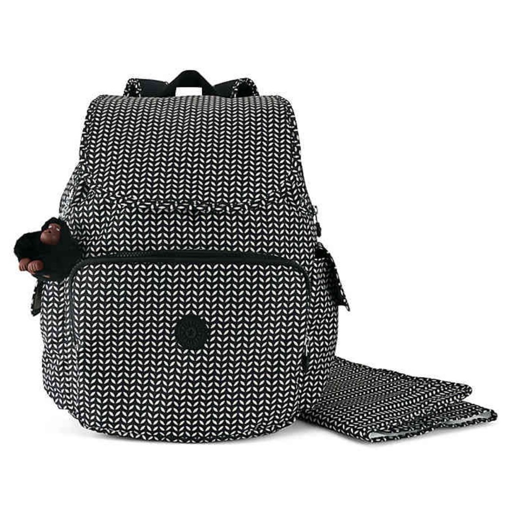 Kipling Zax Diaper Backpack in Leaf